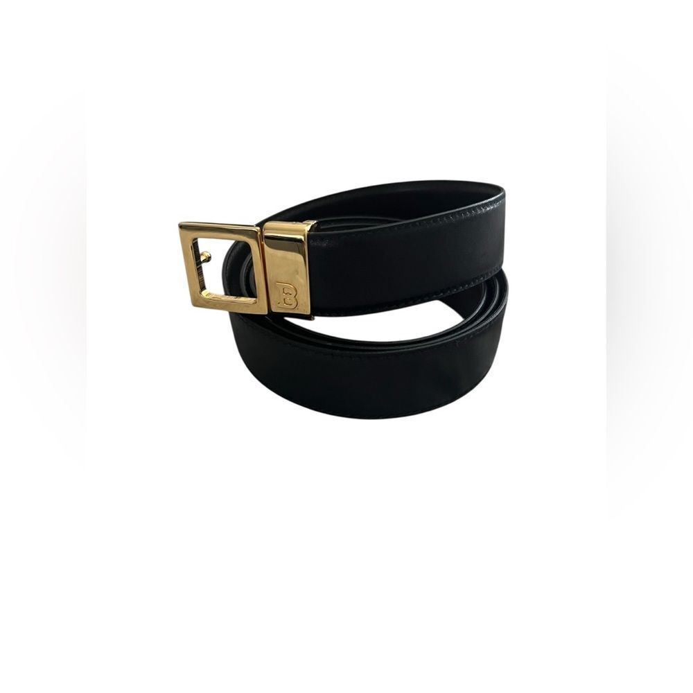 BALLY Two-Toned Reversible Leather Belt